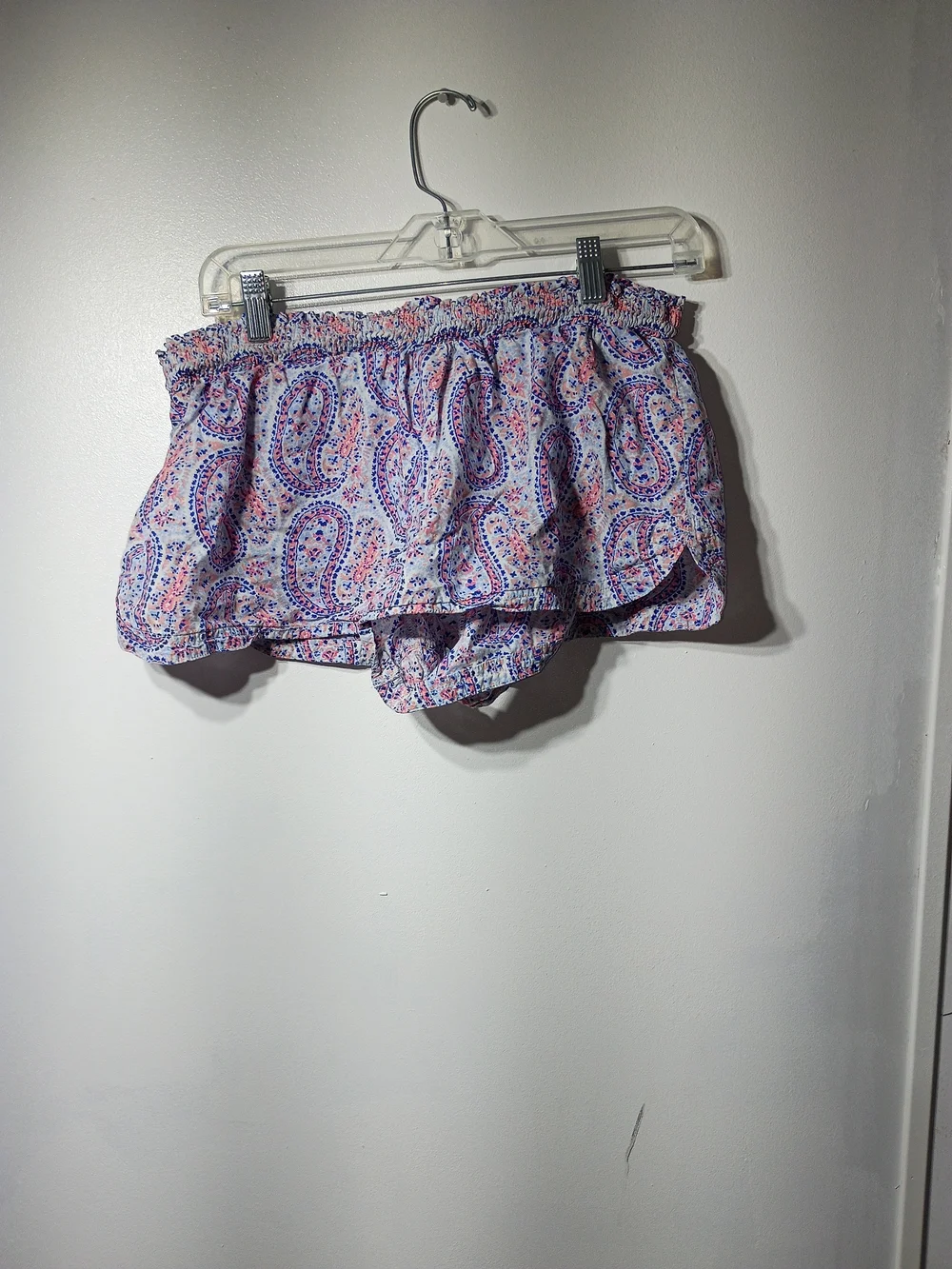 Victoria's Secret Pink  Paisley Ruffle Sleep Shorts